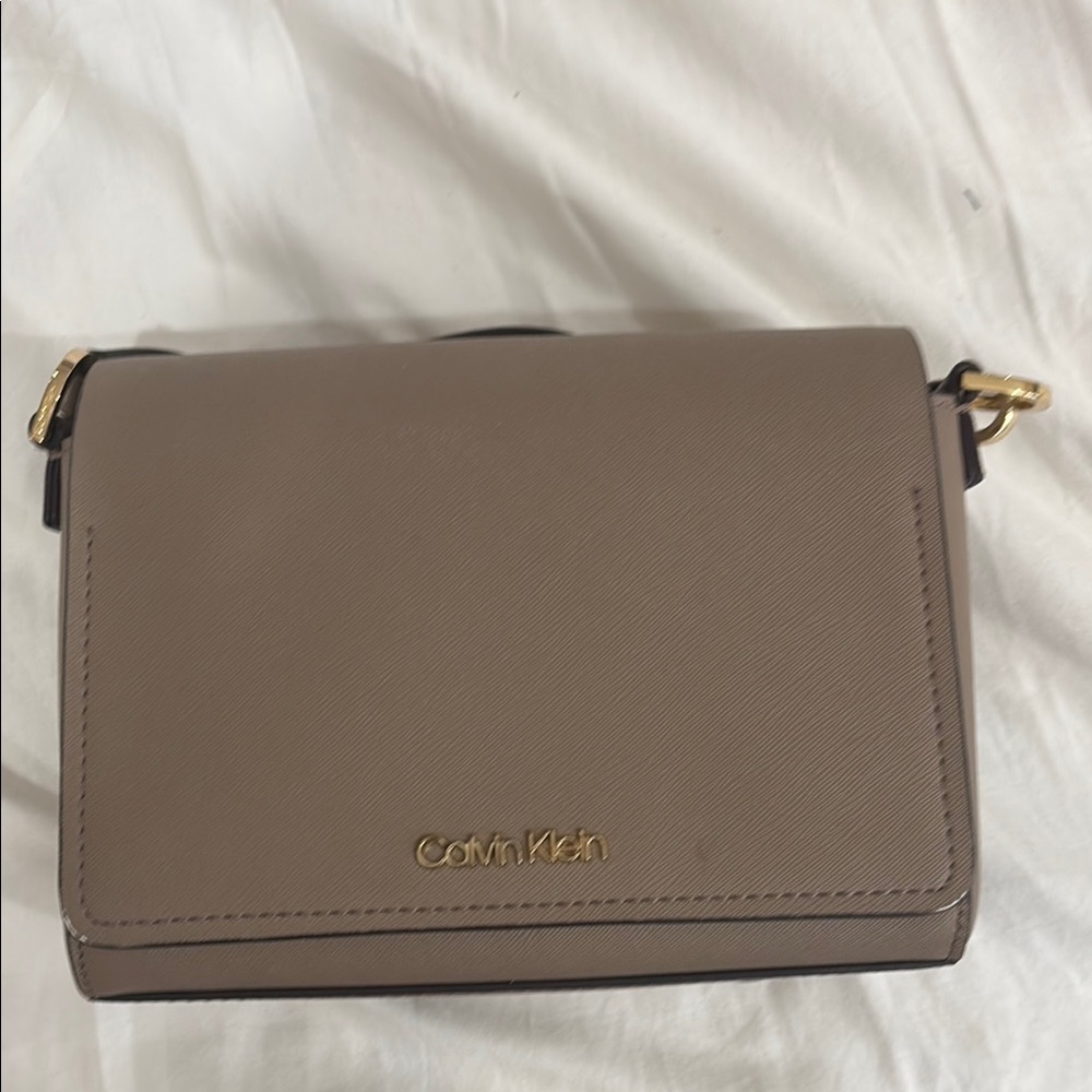 Calvin Klein Tan Crossbody Bag